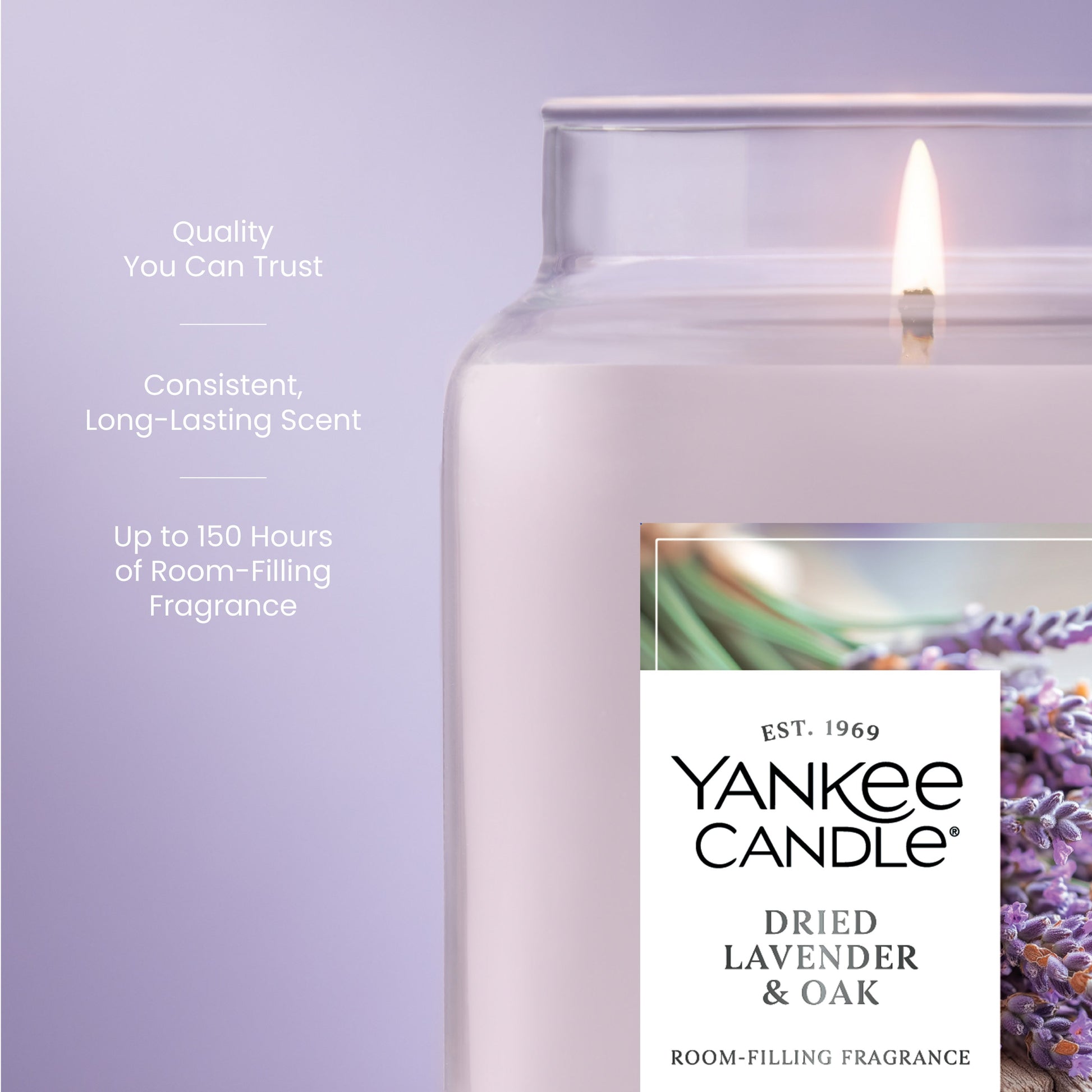 Dried Lavender & Oak​